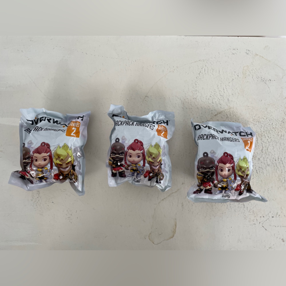 Overwatch Backpack Hanger Blind Bag Bundle (SEALED)